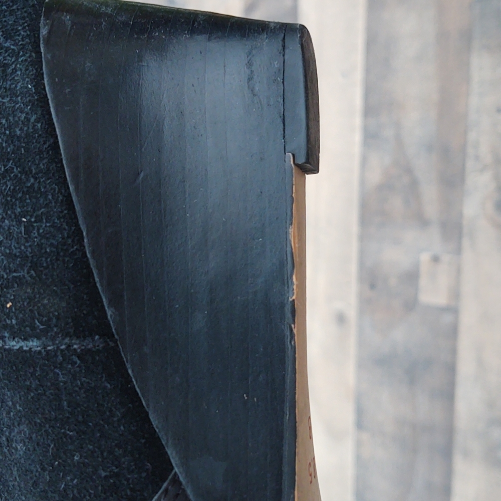 Coach Mystic Leather Wedge Booties sz 8.5 women's - Picture 6 of 16